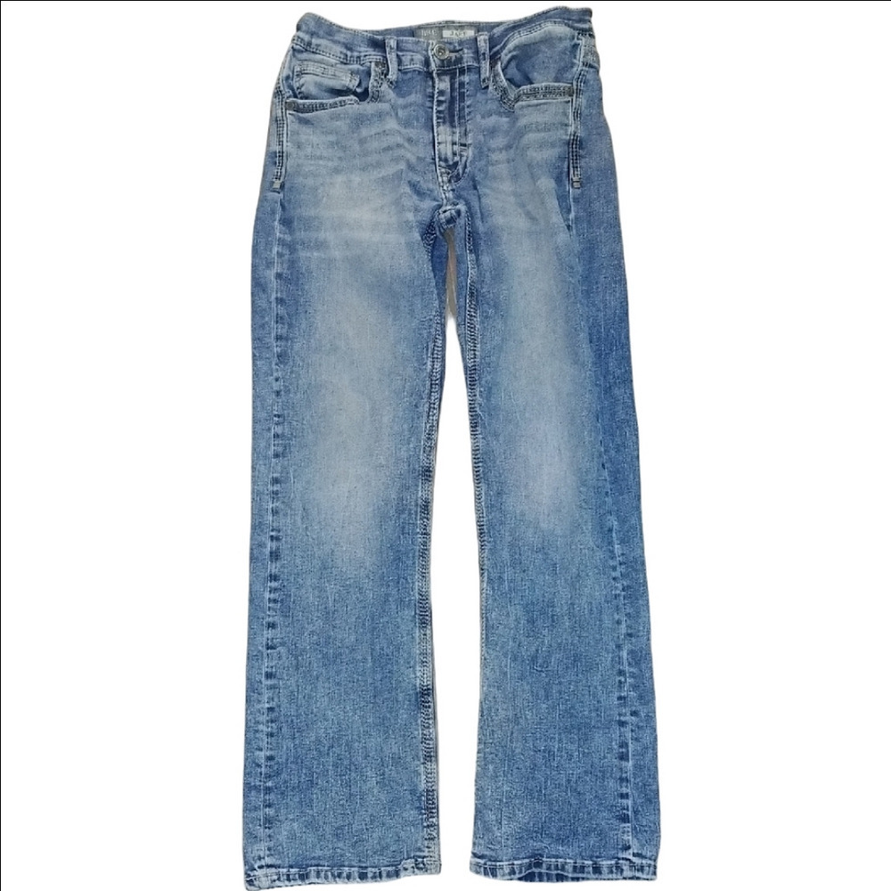 BKE Blue Straight Leg Jeans Vintage